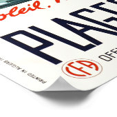 Algérie, Soleil, Natuur, Sport, reisposter Poster (Hoek)