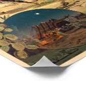 Algérie Vintage Railroad Poster 1891 (Hoek)