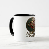 Algerije 2026 Voetbal Embleem Mok (Voorkant links)