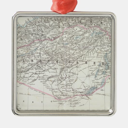 Algerije 2 metalen ornament (Voorkant)