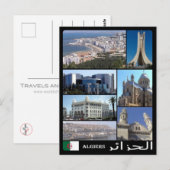 Algerije - Algeri - I Love - Briefkaart (Voorkant / Achterkant)