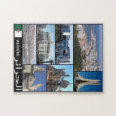 Algerije - Algeri - I Love - Legpuzzel (Horizontaal)