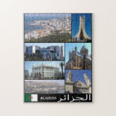 Algerije - Algeri - I Love - Legpuzzel (Verticaal)