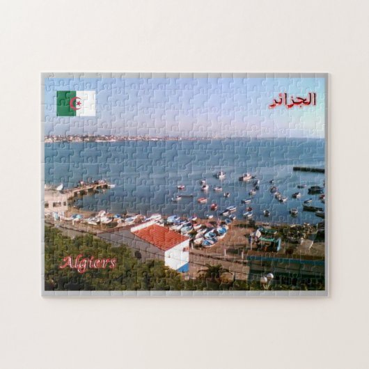 Algerije - Algerije - Algerije - Legpuzzel (Horizontaal)