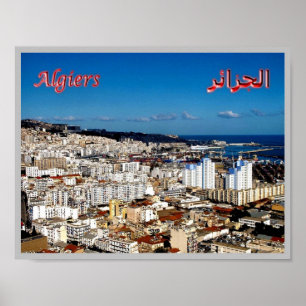 Algerije - Algerije - Algerije - Poster