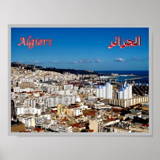 Algerije - Algerije - Algerije - Poster (Voorkant)