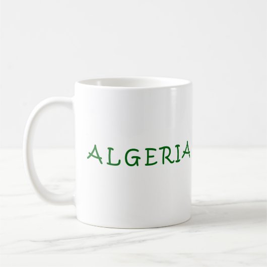 Algerije, algerije koffiemok (Links)
