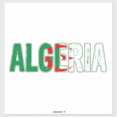 Algerije, Algerije Sticker (Vel)