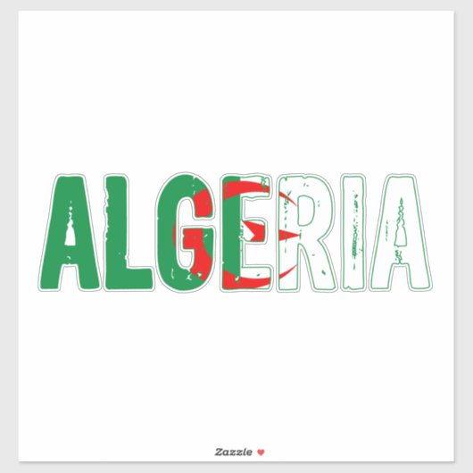 Algerije, Algerije Sticker (Vel)