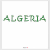 Algerije, algerije sticker (Vel)