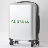 Algerije, algerije sticker (Koffer)