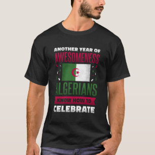 Algerije Algerijnse roots Algerijnse erfgoed trots T-shirt