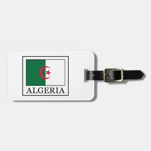 Algerije Bagagelabel (Voorkant horizontaal)
