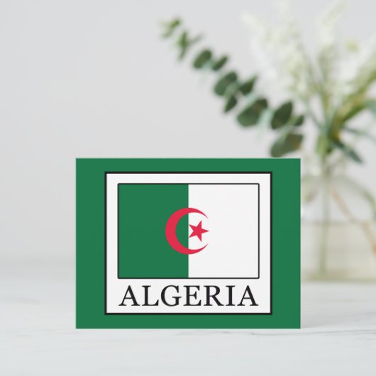 Algerije Briefkaart (Staand voorkant)