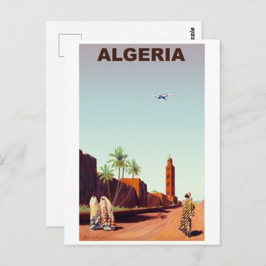 Algerije Briefkaart (Voorkant / Achterkant)