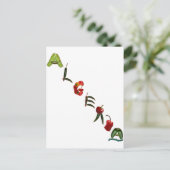 Algerije Chili Peppers Briefkaart (Staand voorkant)