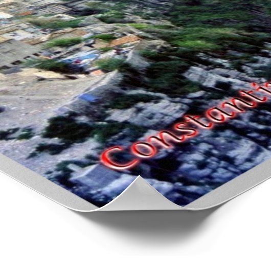 Algerije - Constantina - Poster (Hoek)