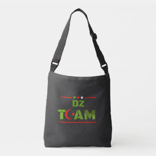 Algerije DZ Team Algerije Vlag Colors DZ Power Crossbody Tas