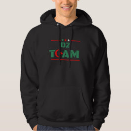 Algerije DZ Team Algerije Vlag Colors DZ Power Hoodie