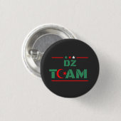 Algerije DZ Team Ronde Button 3,2 Cm (Voorkant /achterkant)