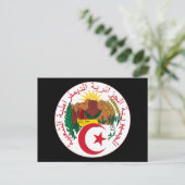 algerije emblem briefkaart (Staand voorkant)