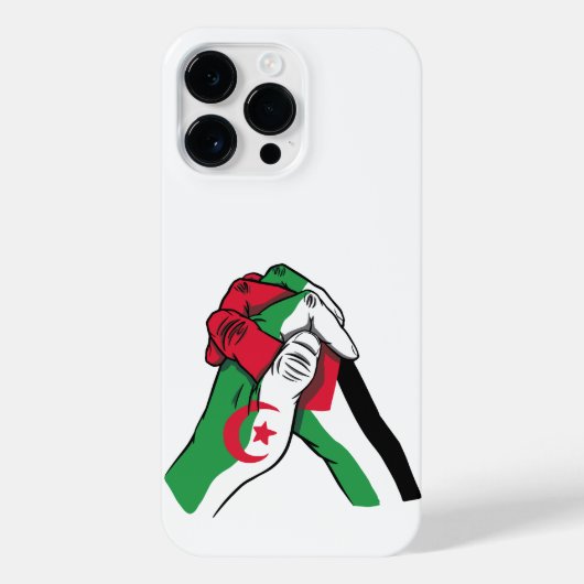 ALGERIJE EN PALESTINA HANDEN iPhone HOESJE (Achterkant)