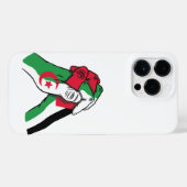 ALGERIJE EN PALESTINA HANDEN iPhone HOESJE (Achterkant horizontaal)