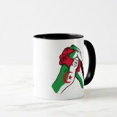 ALGERIJE EN PALESTINA HANDEN MOK (Voorkant rechts)