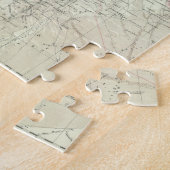 Algerije en Tunesië Legpuzzel (Zijkant)