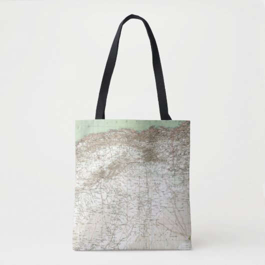 Algerije en Tunesië Tote Bag (Voorkant)
