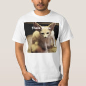 Algerije Fennec Fox T-shirt (Voorkant)