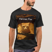Algerije Fennec Fox T-shirt (Voorkant)