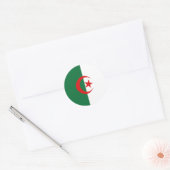 Algerije Fisheye Flag Sticker (Envelop)