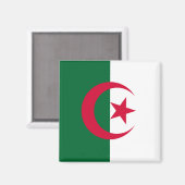 Algerije Flag Magnet (Voorkant / Achterkant)