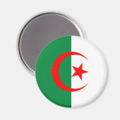 Algerije Flag Magnet (Voorkant / Achterkant)