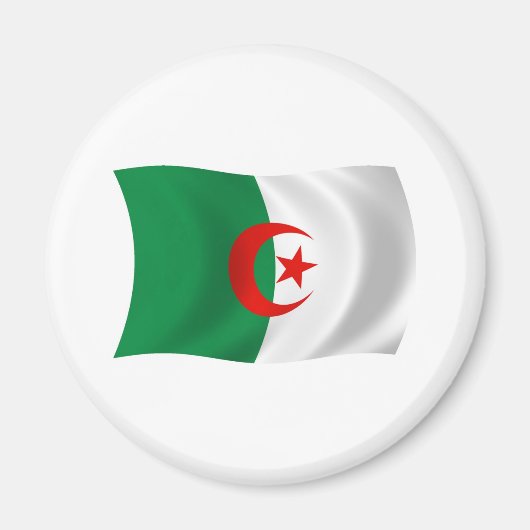 Algerije Flag Magnet (Voorkant)