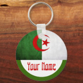 Algerije - FLAG Sleutelhanger (Voorkant)
