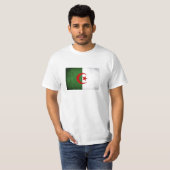 Algerije Grunge Flag T-shirt (Voorkant volledig)