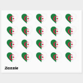 algerije hart sticker (Vel)