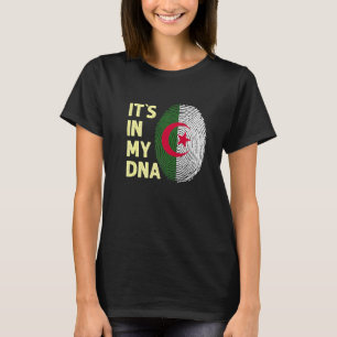 Algerije in mijn Algerijnse dna - vlaggenteam Alge T-shirt