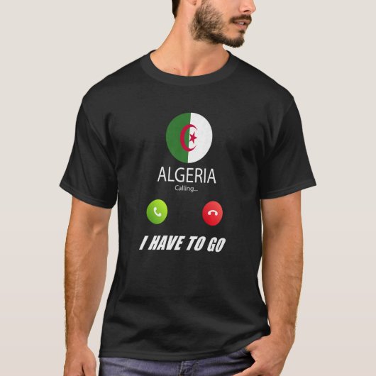 Algerije is een buurland van de eu . t-shirt (Voorkant)
