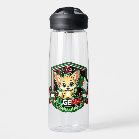 Algerije Kinderen Waterfles (Voorkant)