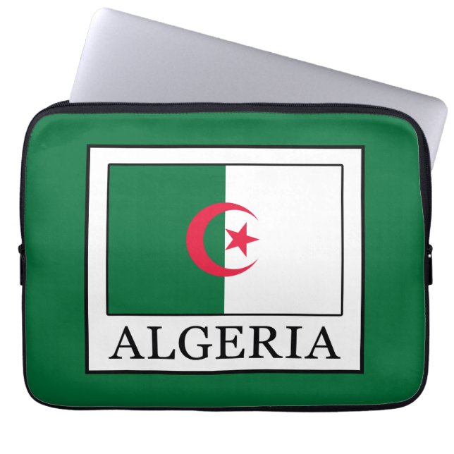 Algerije Laptop Sleeve (Voorkant)