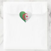 Algerije liefde vlag trots hart sticker (Tas)