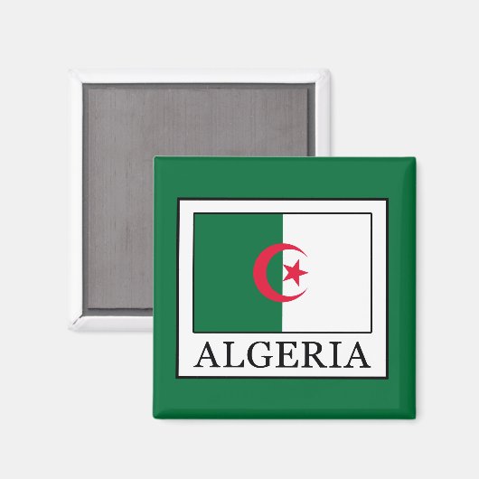 Algerije Magneet (Voorkant / Achterkant)