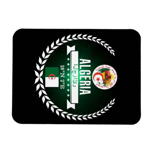 Algerije Magneet (Horizontaal)