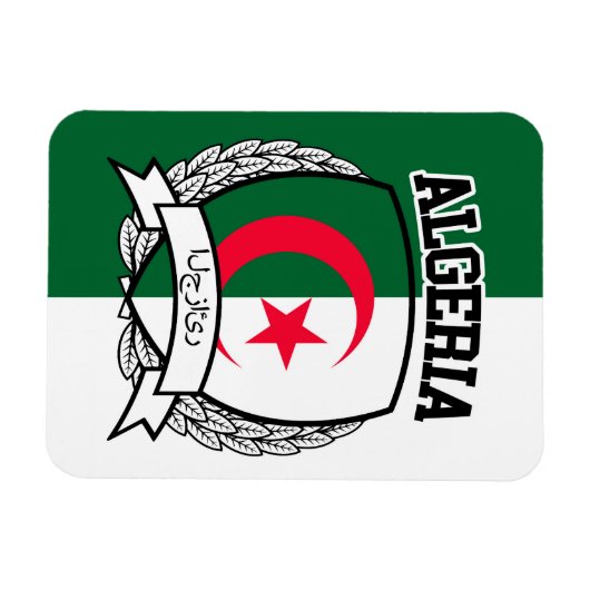 Algerije Magneet (Horizontaal)
