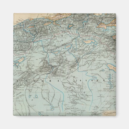 Algerije Magneet (Voorkant)