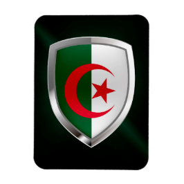 Algerije Metallic Emblem Magneet