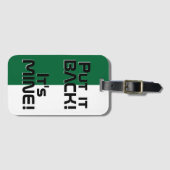 Algerije National Flag Funny Patriotic Bagagelabel (Voorkant (horizontaal))